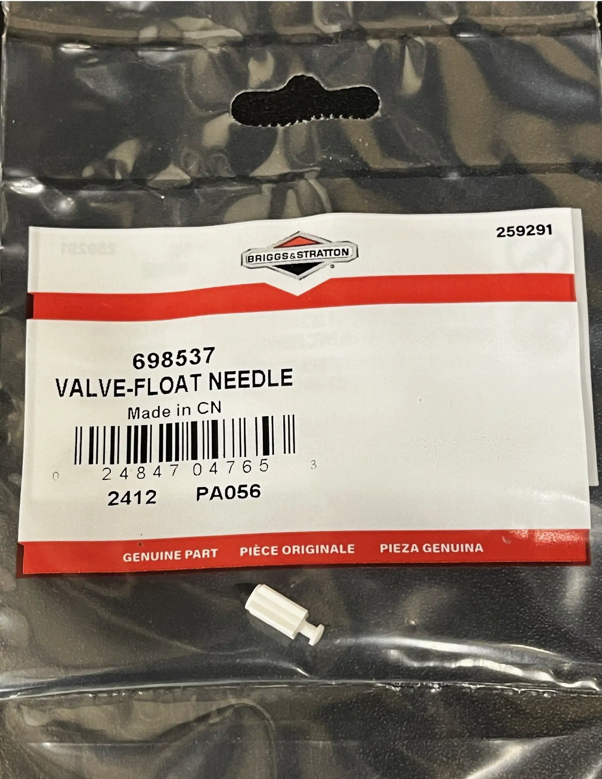 Valve – Float Needle-1